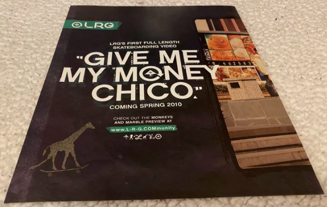 LRG - Give Me My Money Chico feature image